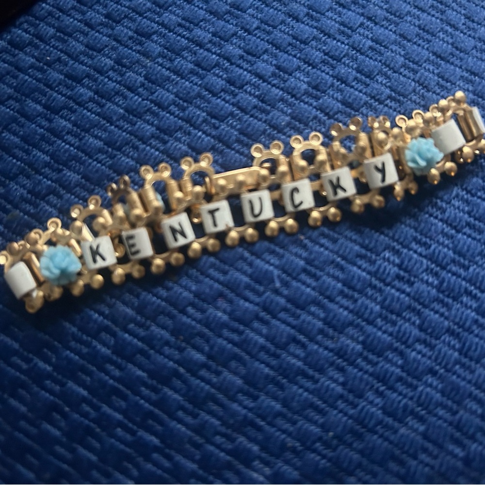 Kentucky souvenir Bracelet, Vtg